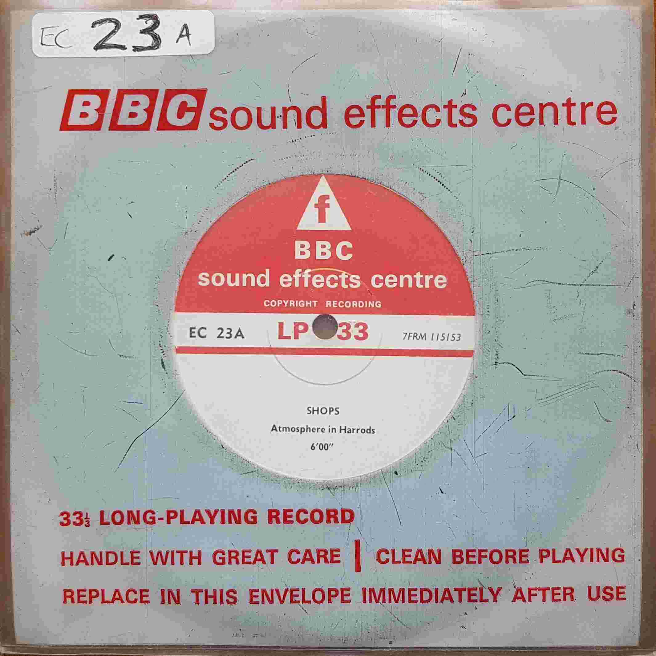 Picture of EC 23A Shops by artist Not registered from the BBC records and Tapes library